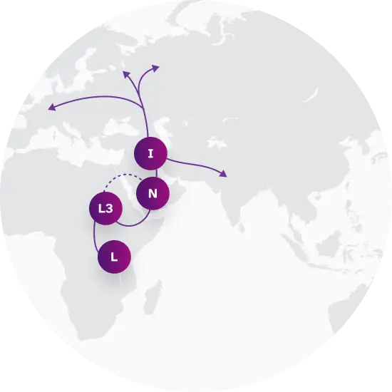 I1a1 Migration Map